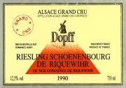 Dopff-ries-Schoenenbourg 1990